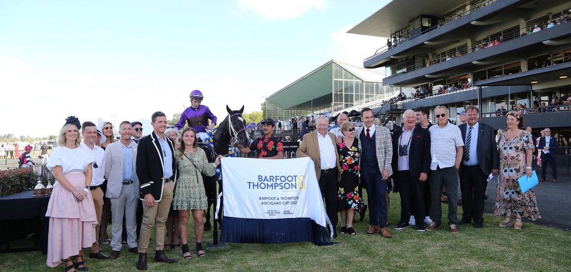 Long-standing partnership celebrate Auckland Cup victory